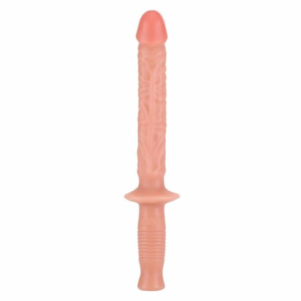 Realistic Dildos | ToyJoy The Manhandler 14.5 Inch Flesh Pink