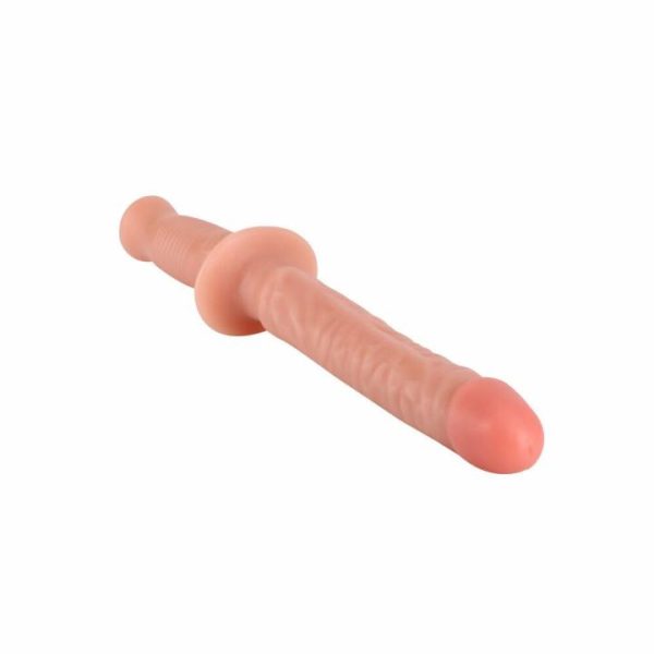 Realistic Dildos | ToyJoy The Manhandler 14.5 Inch Flesh Pink