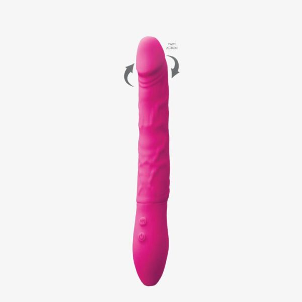 Realistic Vibrators | Inya Rechargeable Petite Twister Vibe Pink