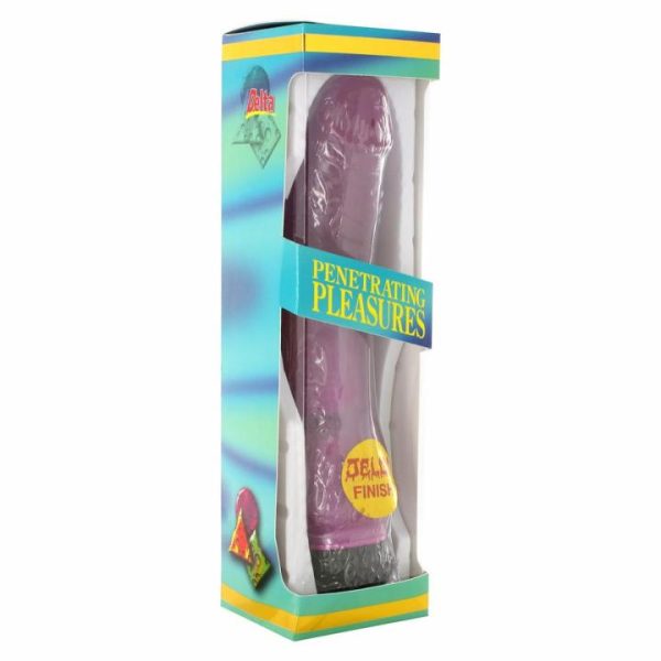 Realistic Vibrators | Jelly Penis 7 Inches Purple Vibrator