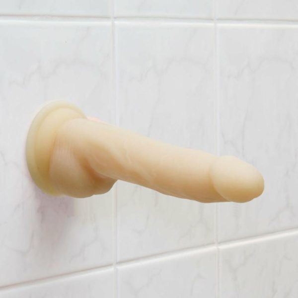 Realistic Vibrators | Naked Addiction 7 Inch Rotating and Vibrating Dong