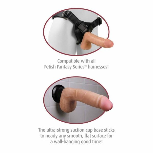 Realistic Vibrators | Real Feel Deluxe No 6 Flesh Penis Vibrator