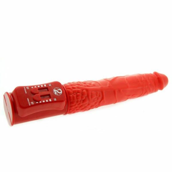 Realistic Vibrators | Red Push Standard Vibrator