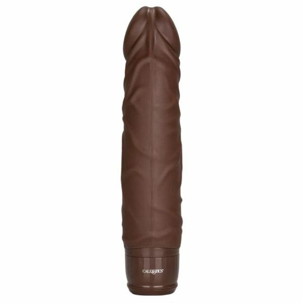 Realistic Vibrators | Stud Silicone Woody Flesh Brown Vibrator