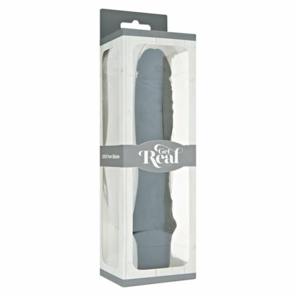 Realistic Vibrators | ToyJoy Get Real Classic Silicone Vibrator Black