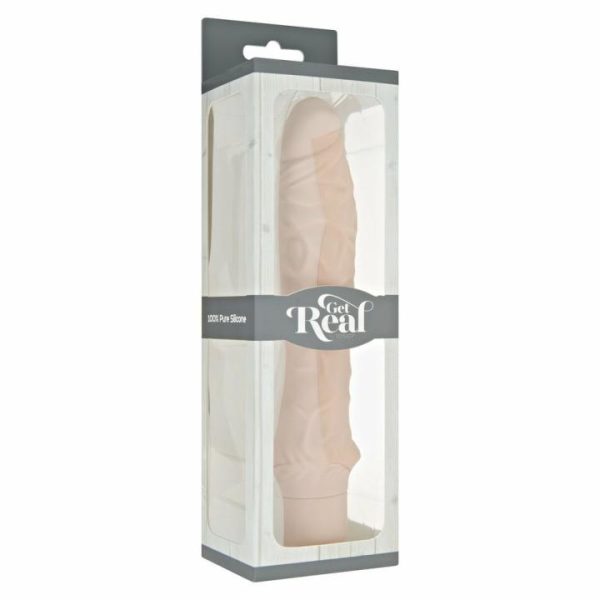 Realistic Vibrators | ToyJoy Get Real Classic Silicone Vibrator Flesh Pink