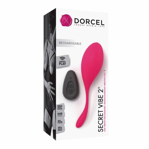 Remote Control Toys | Dorcel Secret Vibe 2 Remote Controlled Egg