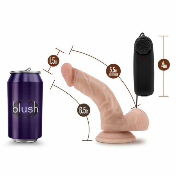 Remote Control Toys | Dr Skin Dr Ken Curved Vibrating Cock With Suction Cup