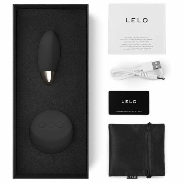 Remote Control Toys | Lelo Lyla 2 Obsidian Black Vibrating Bullet