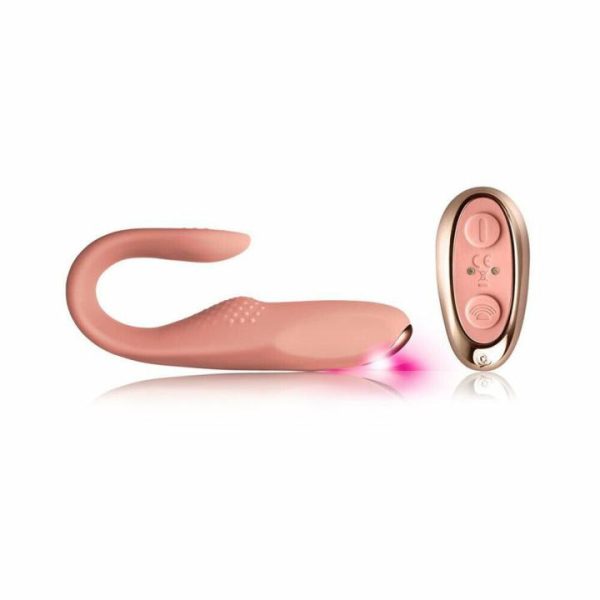 Remote Control Toys | Rocks Off Two Vibe Pink Ultimate Flexible Pleasure Vibe