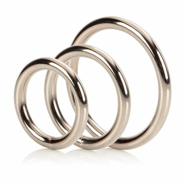 Sex Toy Kits | 3 Piece Silver Ring Set