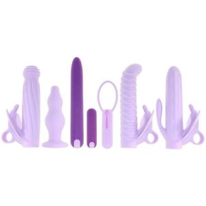 Sex Toy Kits | Lilac Desires Silicone Rechargeable Butterfly Kit