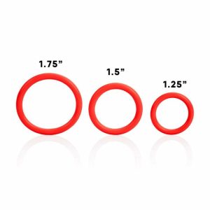 Sex Toy Kits | TriRings Set Of Three Cockrings