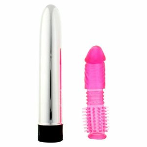 Sex Toy Kits | Twinz Vibrator And Sleeve Kit