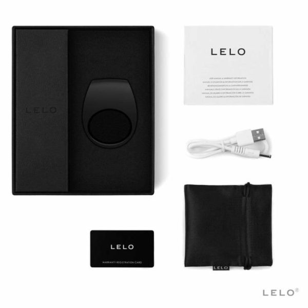 Sex Toys For Couples | Lelo Tor 2 Black Couples Ring