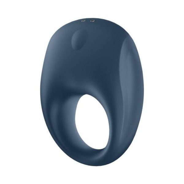 Sex Toys For Couples | Satisfyer App Enabled Strong One Cock Ring Blue