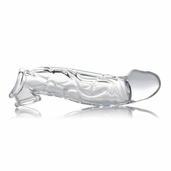 Sex Toys For Couples | Size Matters 2 Inch Clear Penis Extender Sleeve