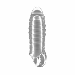 Sex Toys For Couples | Sono No.36 Stretchy Thick Penis Extension Transparent