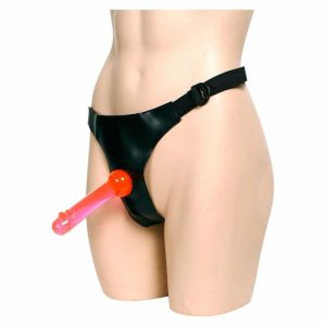 Strap On Dildos & Harnesses | Crotchless Strap On Harness With 2 Dongs