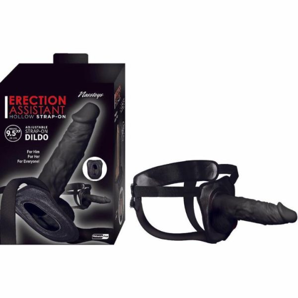 Strap On Dildos & Harnesses | Erection Assistant Hollow Strap On 9.5 Inch