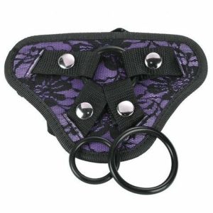 Strap On Dildos & Harnesses | Me You Us Lace Harness With Bullet Pocket