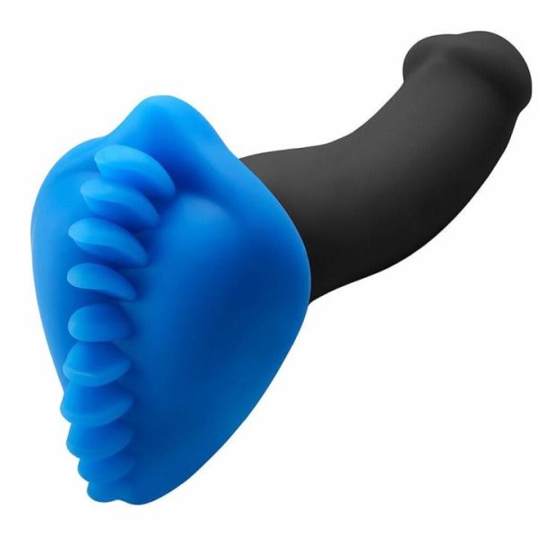 Strap On Dildos & Harnesses | shagger Dildo Base Stimulation Cushion Blue