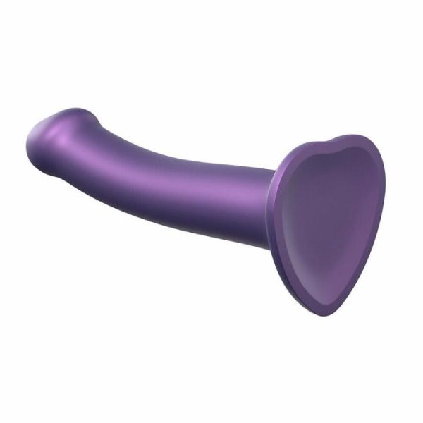 Strap On Dildos & Harnesses | Strap On Me Mono Density Metalic Shine Dildo Medium Purple