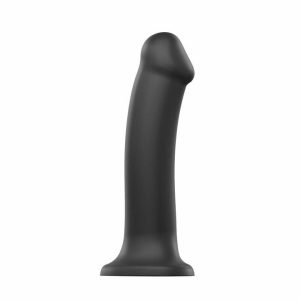 Strap On Dildos & Harnesses | Strap On Me Silicone Dual Density Bendable Dildo Large Black