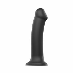 Strap On Dildos & Harnesses | Strap On Me Silicone Dual Density Bendable Dildo XLarge Black