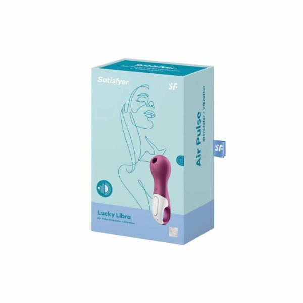 Sucking Vibrators | Satisfyer Lucky Libra Air Pulse Stim and Vibe