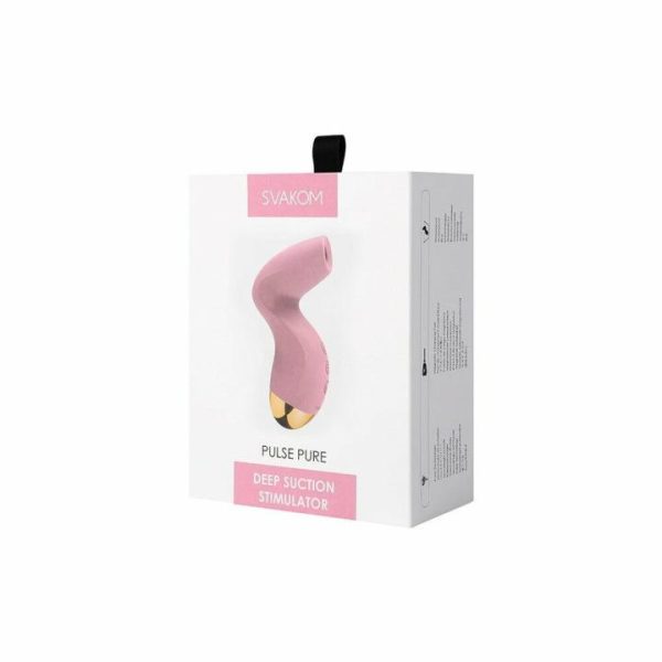 Sucking Vibrators | Svakom Pulse Pure Deep Suction Stimulator