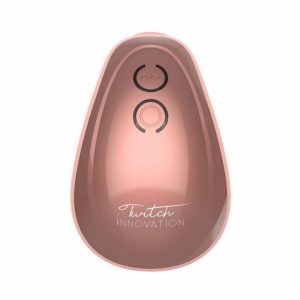 Sucking Vibrators | Twitch Rose Gold Hands Free Suction And Vibration Toy