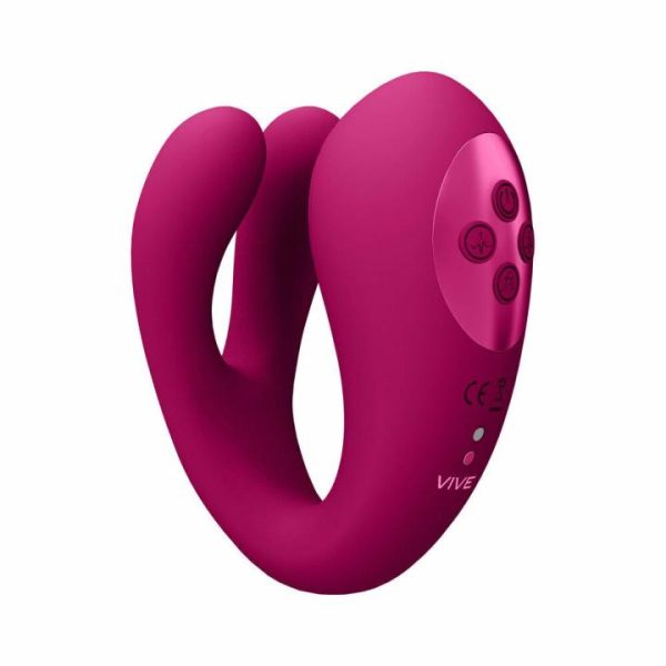 Sucking Vibrators | Vive Yoko Triple Action Vibe with Clit Pulse Waves