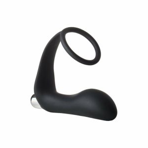 Vibrating Butt Plugs | Fantasstic Vibrating Anal Plug With Cockring