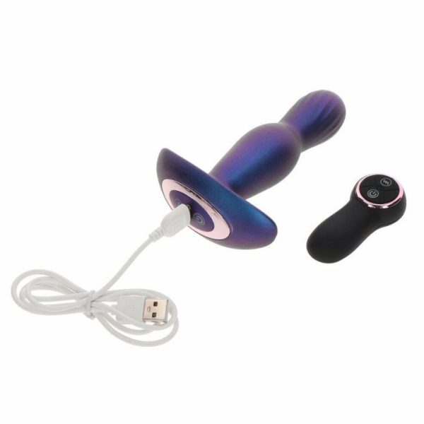 Vibrating Butt Plugs | ToyJoy Buttocks The Stout Inflatable and Vibrating Buttplug