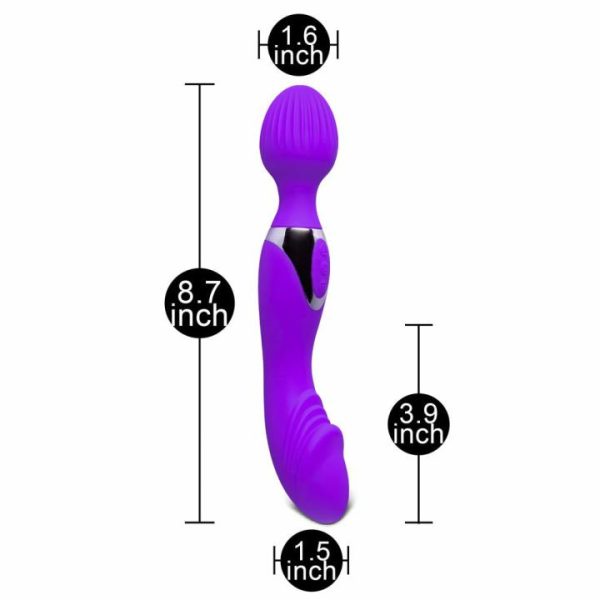 Wand Massagers | 10 Speed Double Ended Wand Massager