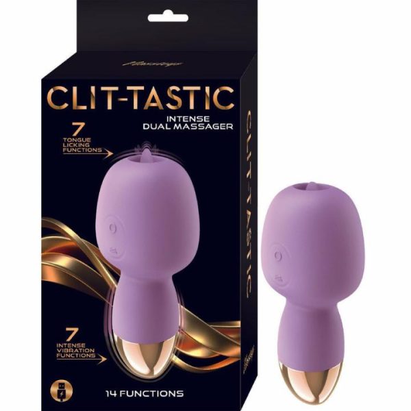 Wand Massagers | ClitTastic Intense Dual Massager Rechargeable