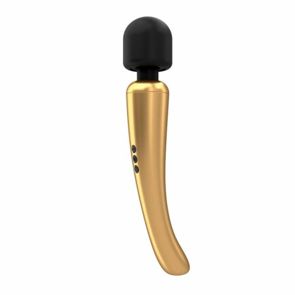 Wand Massagers | Dorcel Rechargeable Mega Wand Gold