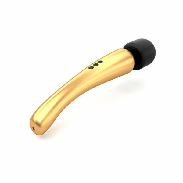 Wand Massagers | Dorcel Rechargeable Mega Wand Gold