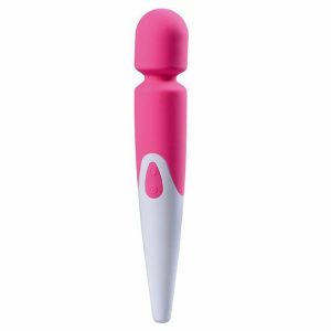 Wand Massagers | iWand 10 Speed Waterproof Rechargeable Wand Pink