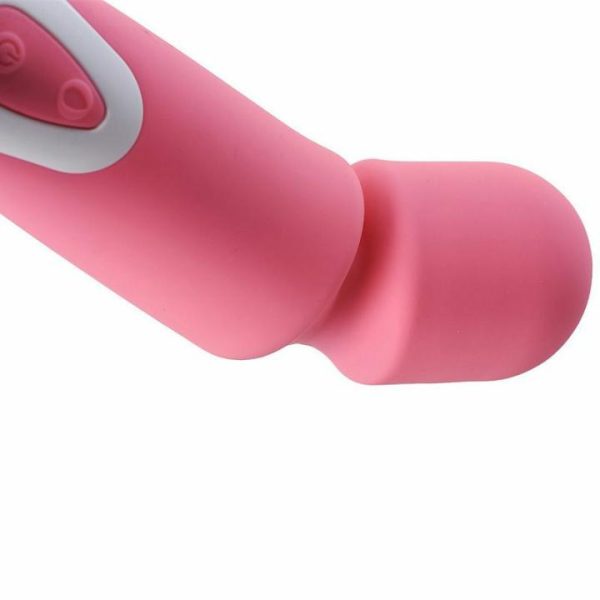 Wand Massagers | iWand 10 Speed Waterproof Rechargeable Wand Pink