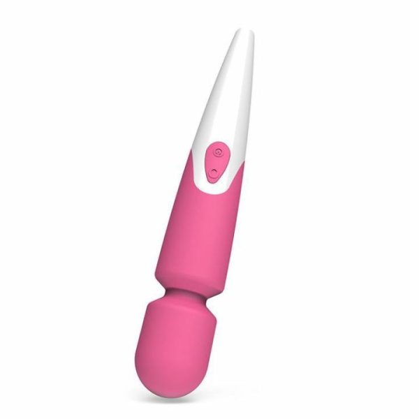 Wand Massagers | iWand 10 Speed Waterproof Rechargeable Wand Pink