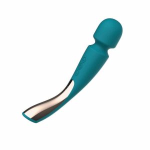 Wand Massagers | Lelo Smart Wand 2 Med Ocean Blue