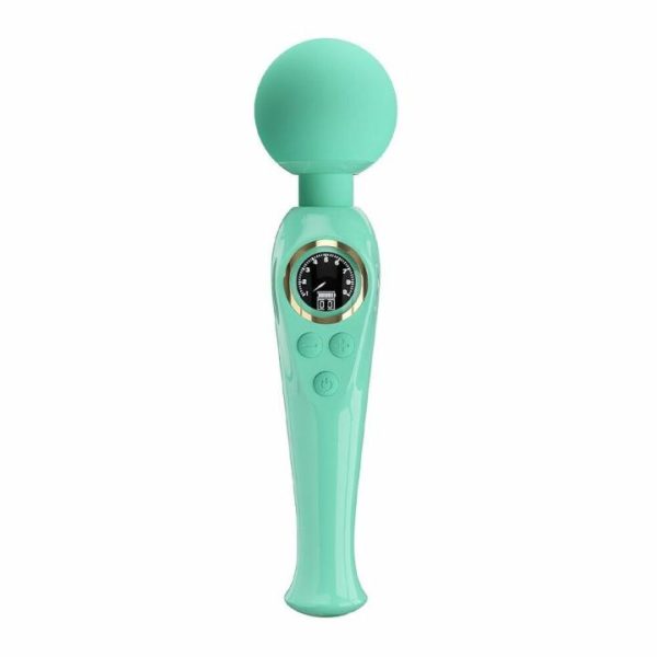 Wand Massagers | Pretty Love Skyler Wand With LED Display