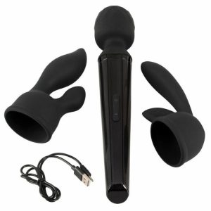 Wand Massagers | Super Strong Wand Vibrator With 2 Attachments