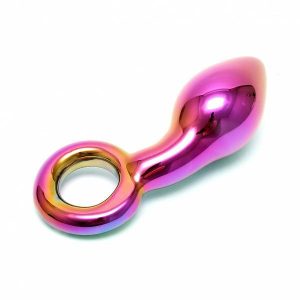 Glass Dildos | Sensual Multi Coloured Glass Kaleigh Dildo