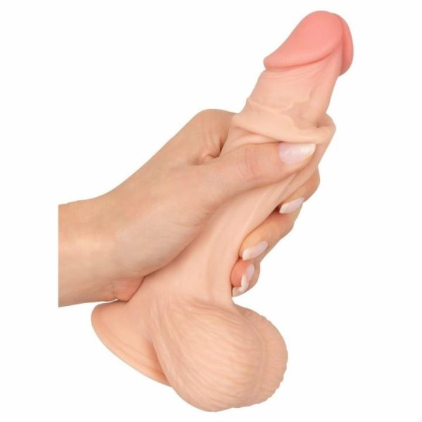 Realistic Dildos | Nature Skin Dildo With Movable Skin 19cm