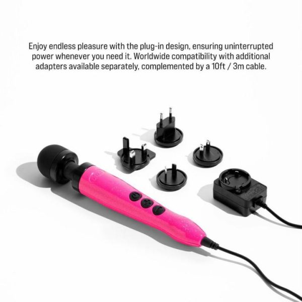 Wand Massagers | Doxy Die Cast Wand Massager 3 HOT PINK