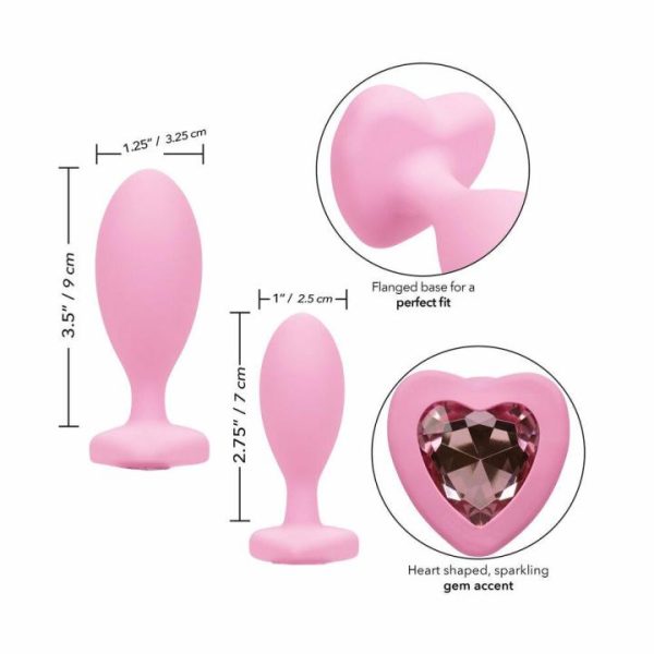 Butt Plugs | First Time Crystal Booty Duo Butt Plugs