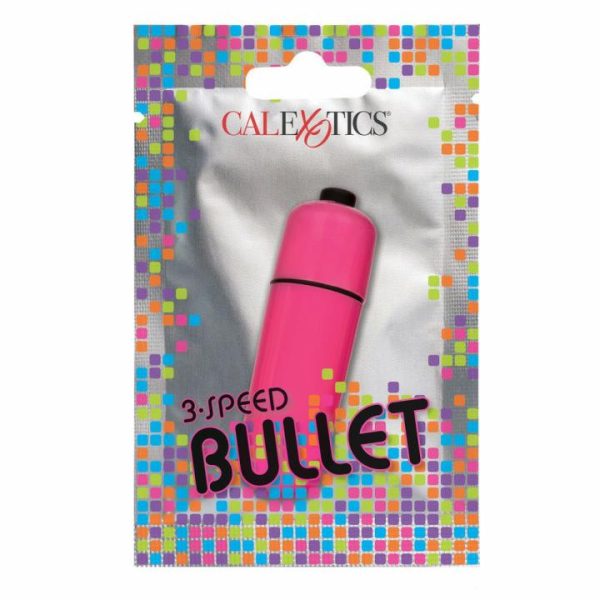 Mini & Bullet Vibrators | Foil Pack 3Speed Bullet Vibrator Pink